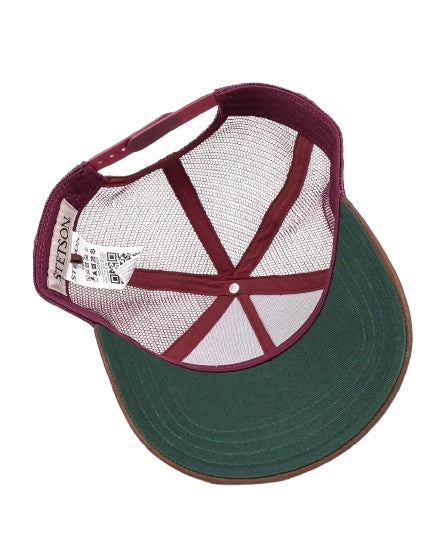 Stetson - Trucker keps Tjur - Great Plains - Brun/Lila