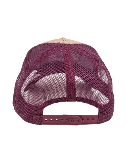 Stetson - Trucker keps Tjur - Great Plains - Brun/Lila