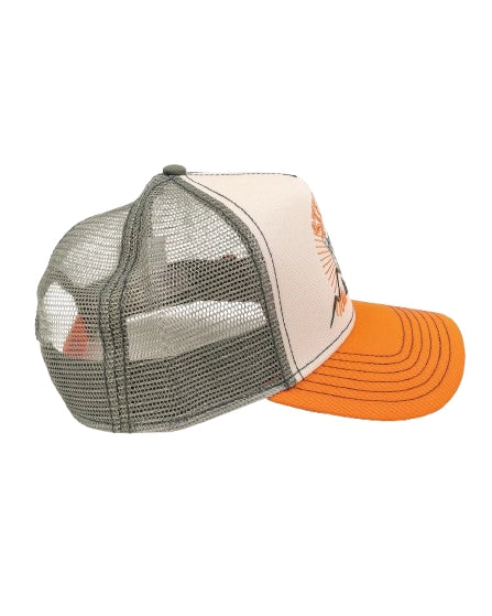 Stetson - Trucker Keps Hjort - Wild Scandinavian - Orange/Grå