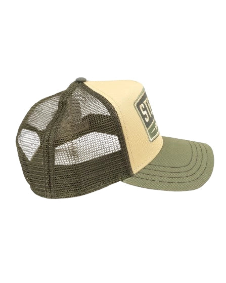 Stetson - Trucker Keps - Gasoline - Grön/Beige