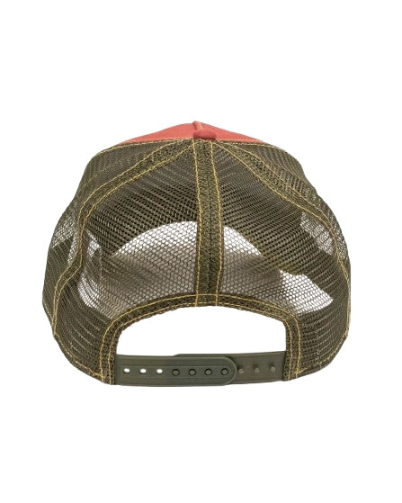 Stetson - Trucker Keps Skull med Manchester Skärm - Brun/Röd