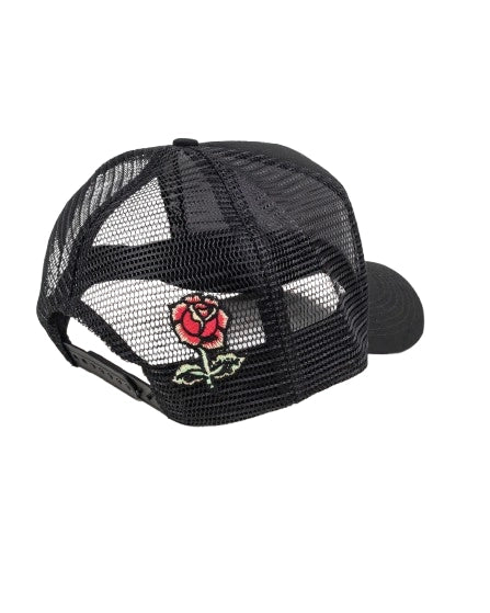 Santa Cruz - Trucker Keps - Other Dot Rose - Svart