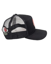 Santa Cruz - Trucker Keps - Other Dot Rose - Svart