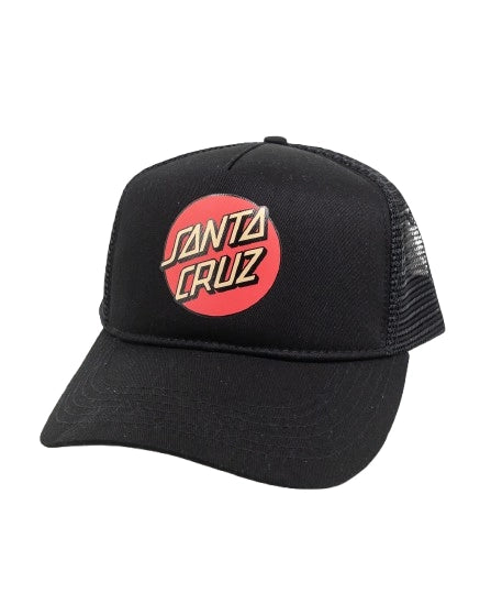 Santa Cruz - Trucker Keps - Other Dot Rose - Svart
