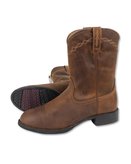 Ariat - Cowboy Boots - Heritage Roper - Brun