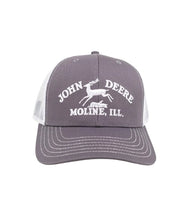 John Deere - Trucker Keps - Moline - Grå/Vit