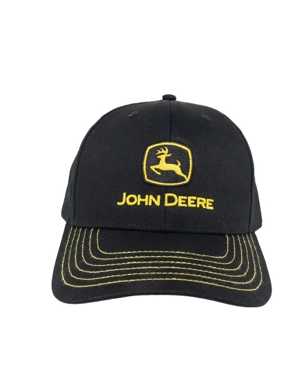 John Deere - Keps - Original Logo - Svart/Gul