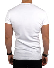 Pike Brothers - 2 Pack T-Shirt - 1947 Rundhals set - Vit