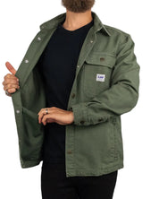 Lee - Canvas Workwear Jacka - Overshirt - Grön