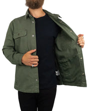 Lee - Canvas Workwear Jacka - Overshirt - Grön