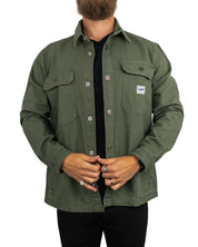 Lee - Canvas Workwear Jacka - Overshirt - Grön