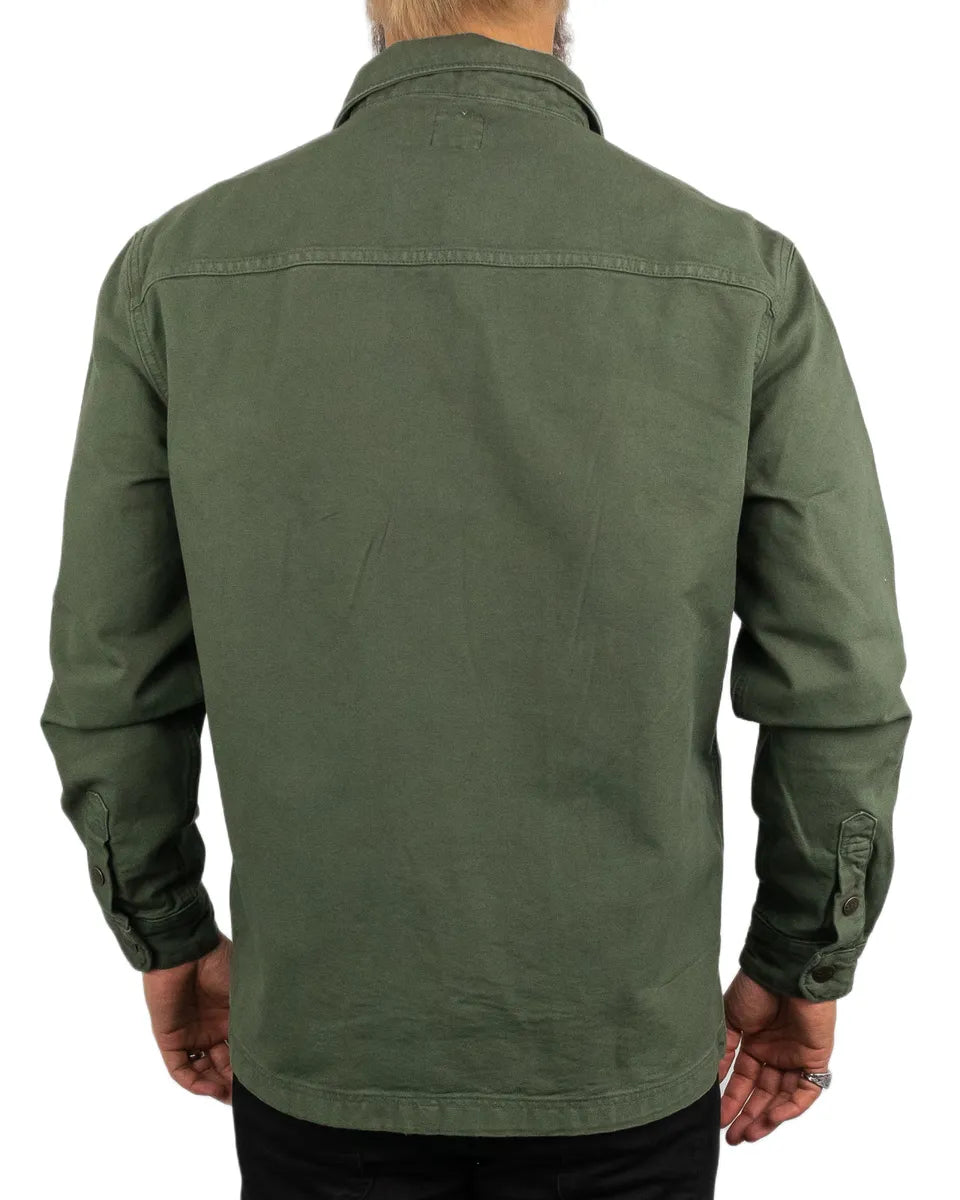Lee - Canvas Workwear Jacka - Overshirt - Grön