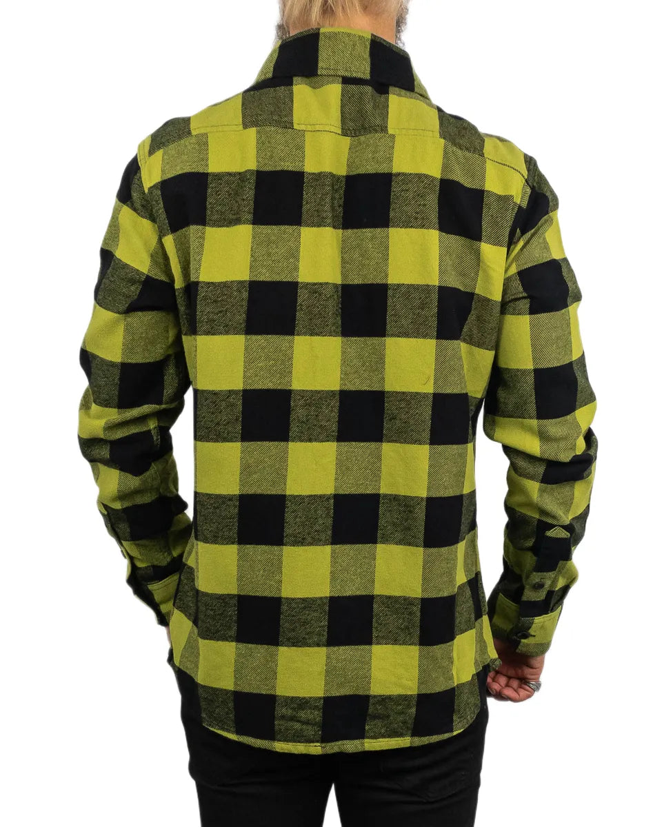 Dickies - Flanellskjorta Rutig - Sacramento Evergreen - Grön