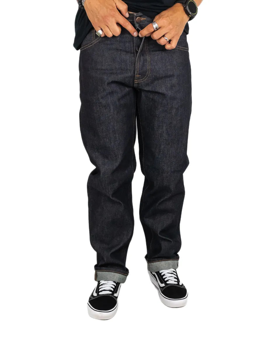Nudie Jeans - Rad Rufus - Dry Heavy - Otvättade Jeans