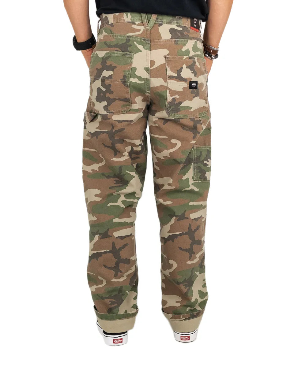 Vans - Drill Chore Canvas Byxor - Vintage Camo