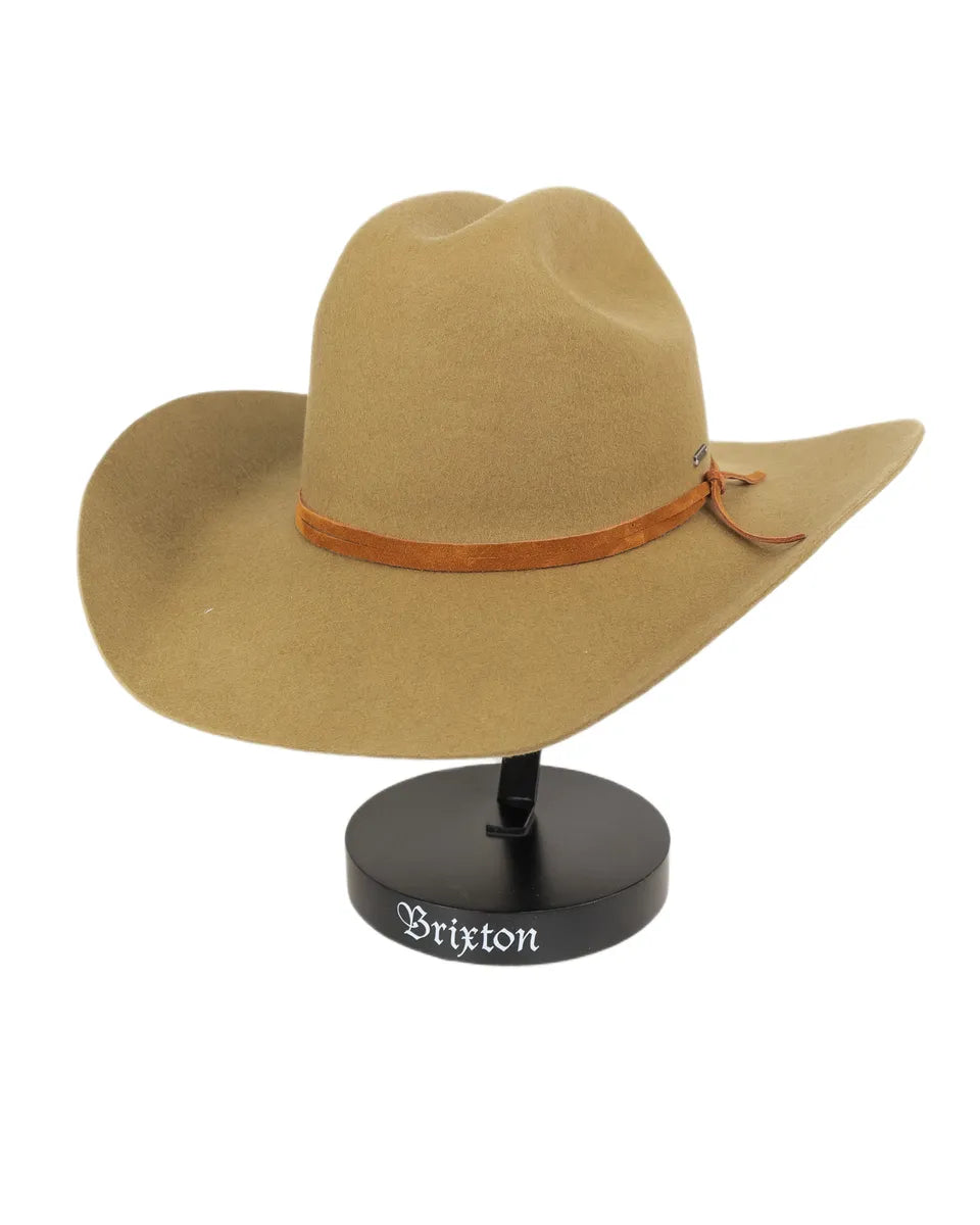 Brixton - Cowboy Hatt - Laredo Branded - Brun