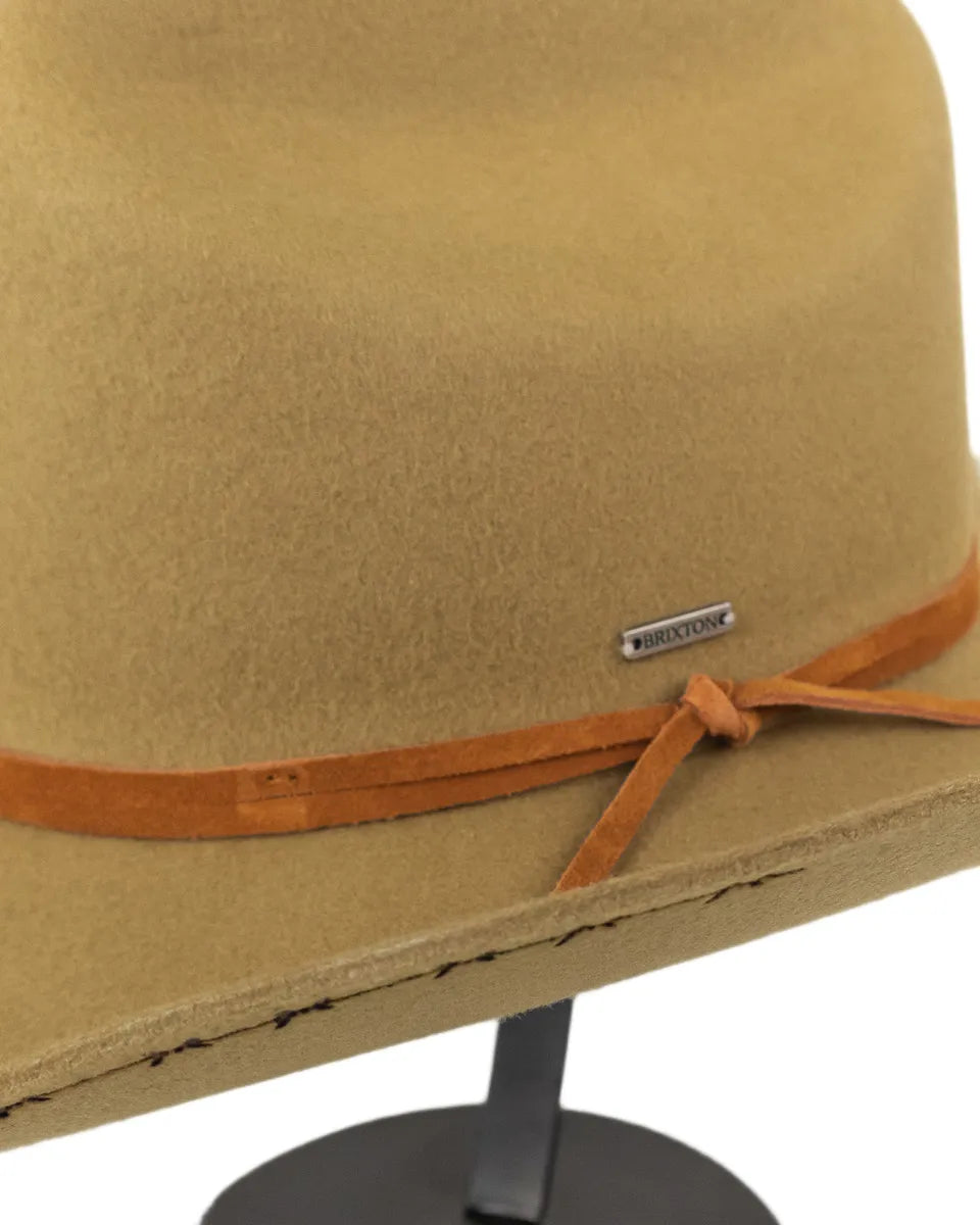Brixton - Cowboy Hatt - Laredo Branded - Brun