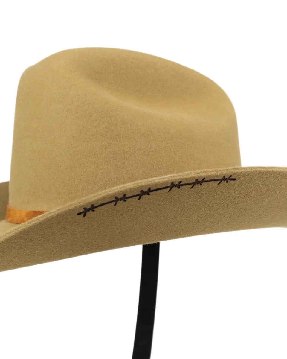 Brixton - Cowboy Hatt - Laredo Branded - Brun