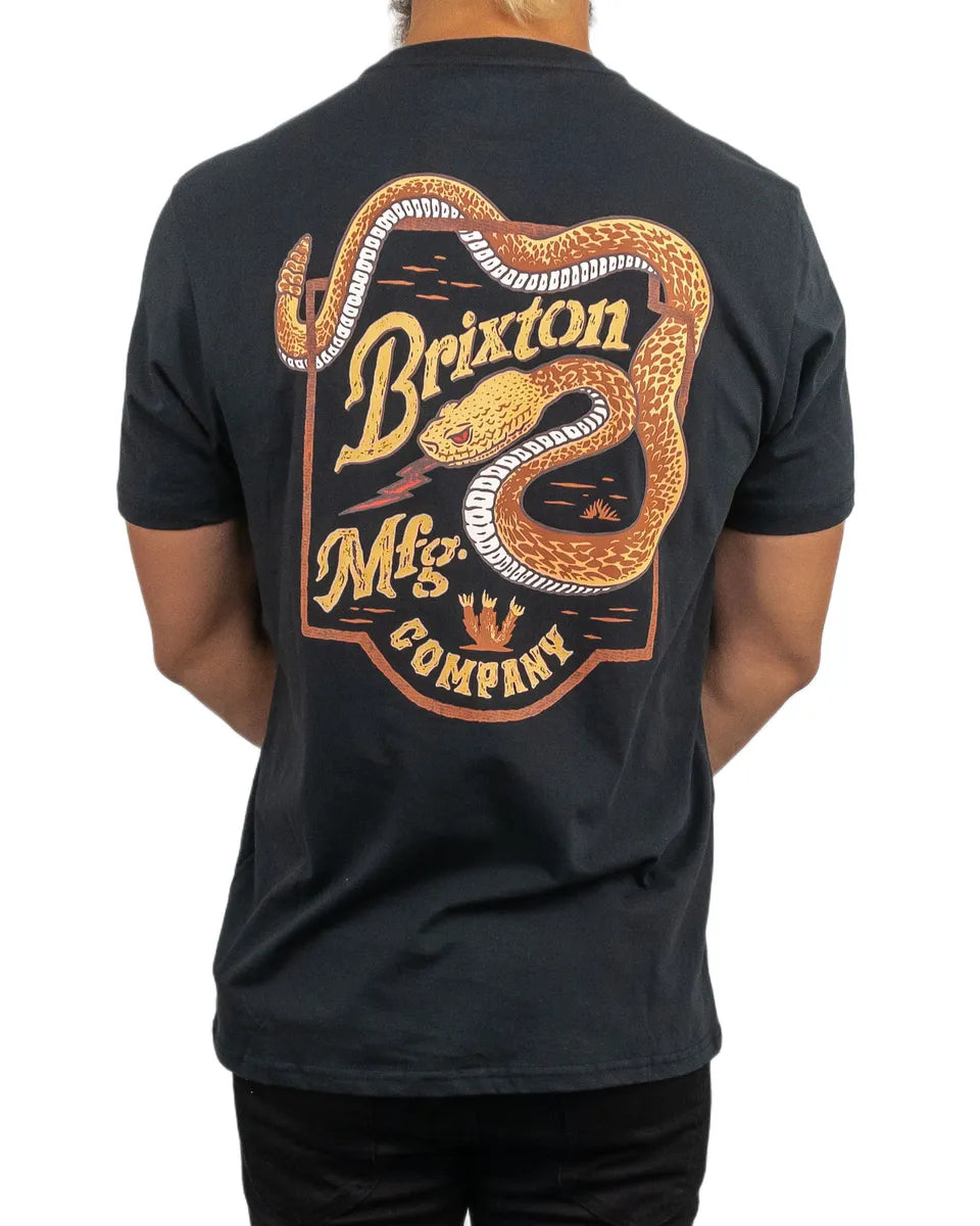 Brixton - T-Shirt Orm - Rothwell - Svart