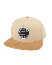 Brixton - Keps - Oath III Manchester skärm - Beige/Brun