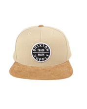Brixton - Keps - Oath III Manchester skärm - Beige/Brun