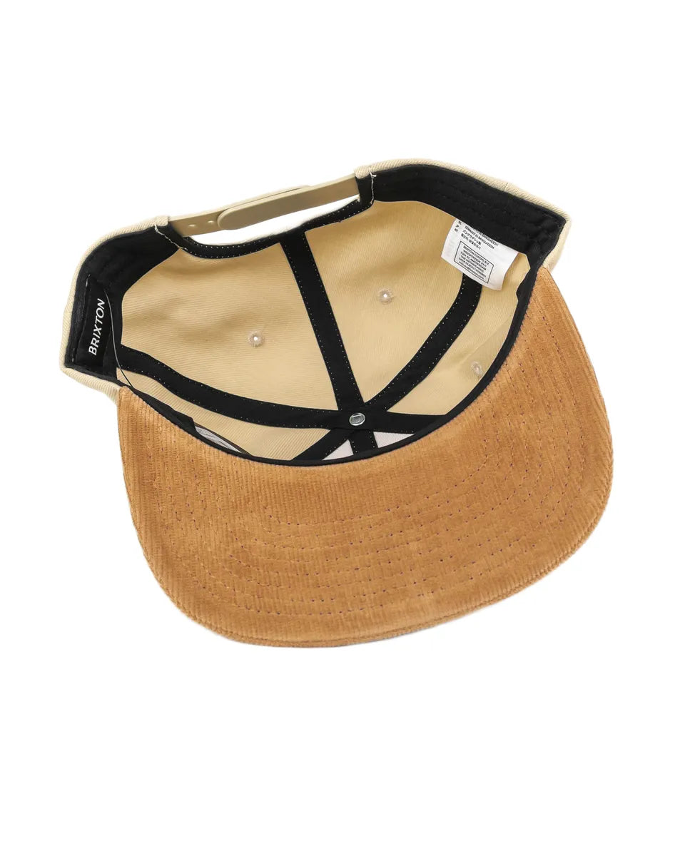 Brixton - Keps - Oath III Manchester skärm - Beige/Brun
