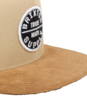 Brixton - Keps - Oath III Manchester skärm - Beige/Brun