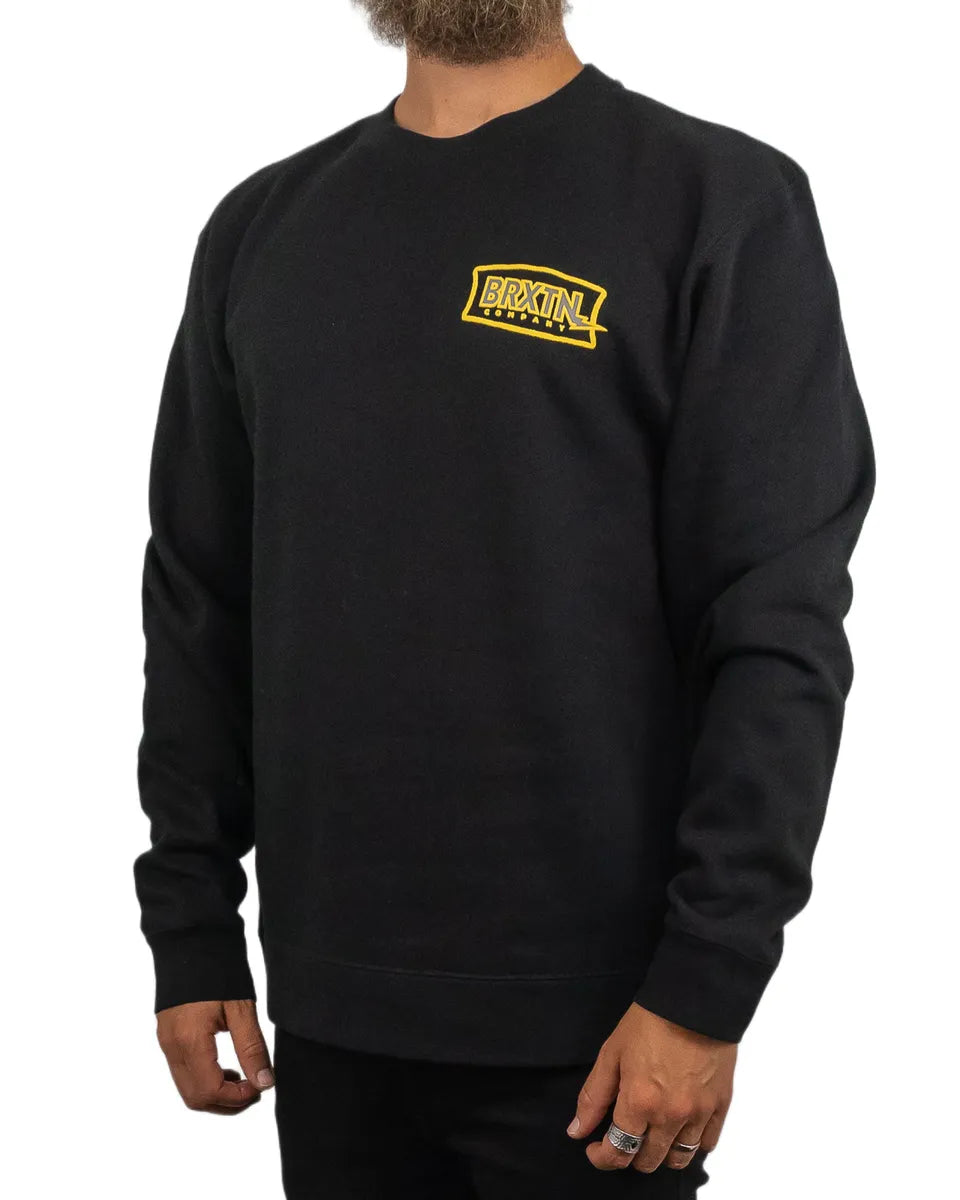 Brixton - Sweatshirt - Lightning - Svart