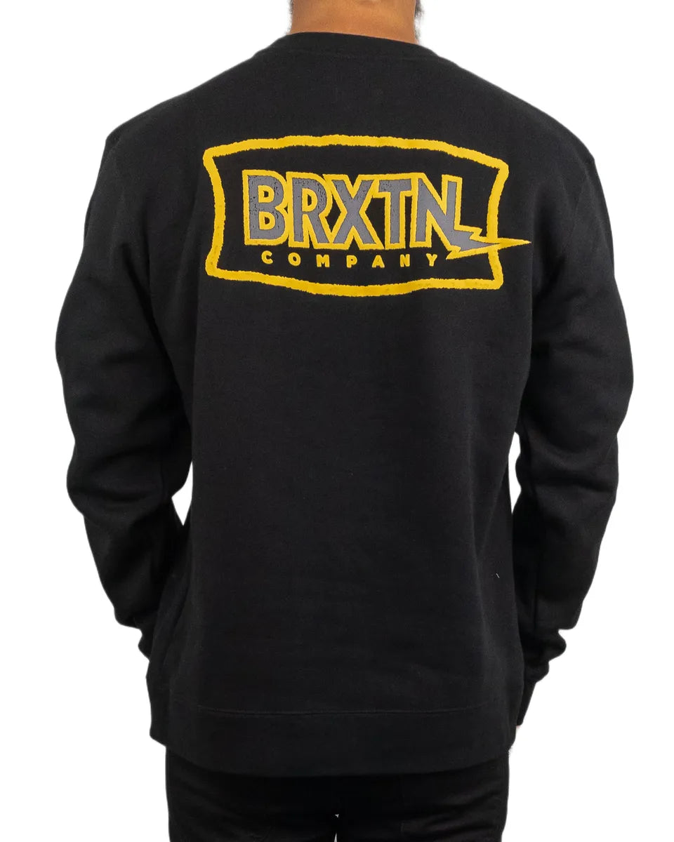 Brixton - Sweatshirt - Lightning - Svart
