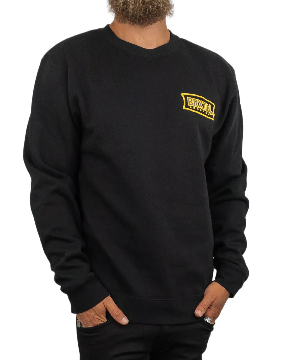 Brixton - Sweatshirt - Lightning - Svart