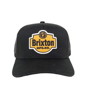 Brixton - Trucker Keps - Netplus - Svart/Orange