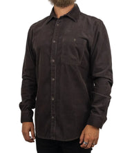 Wrangler - Manchester Skjorta - Mole - Brun