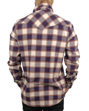 Wrangler - Flanell Skjorta Rutig - Western - Blå