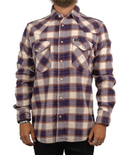 Wrangler - Flanell Skjorta Rutig - Western - Blå