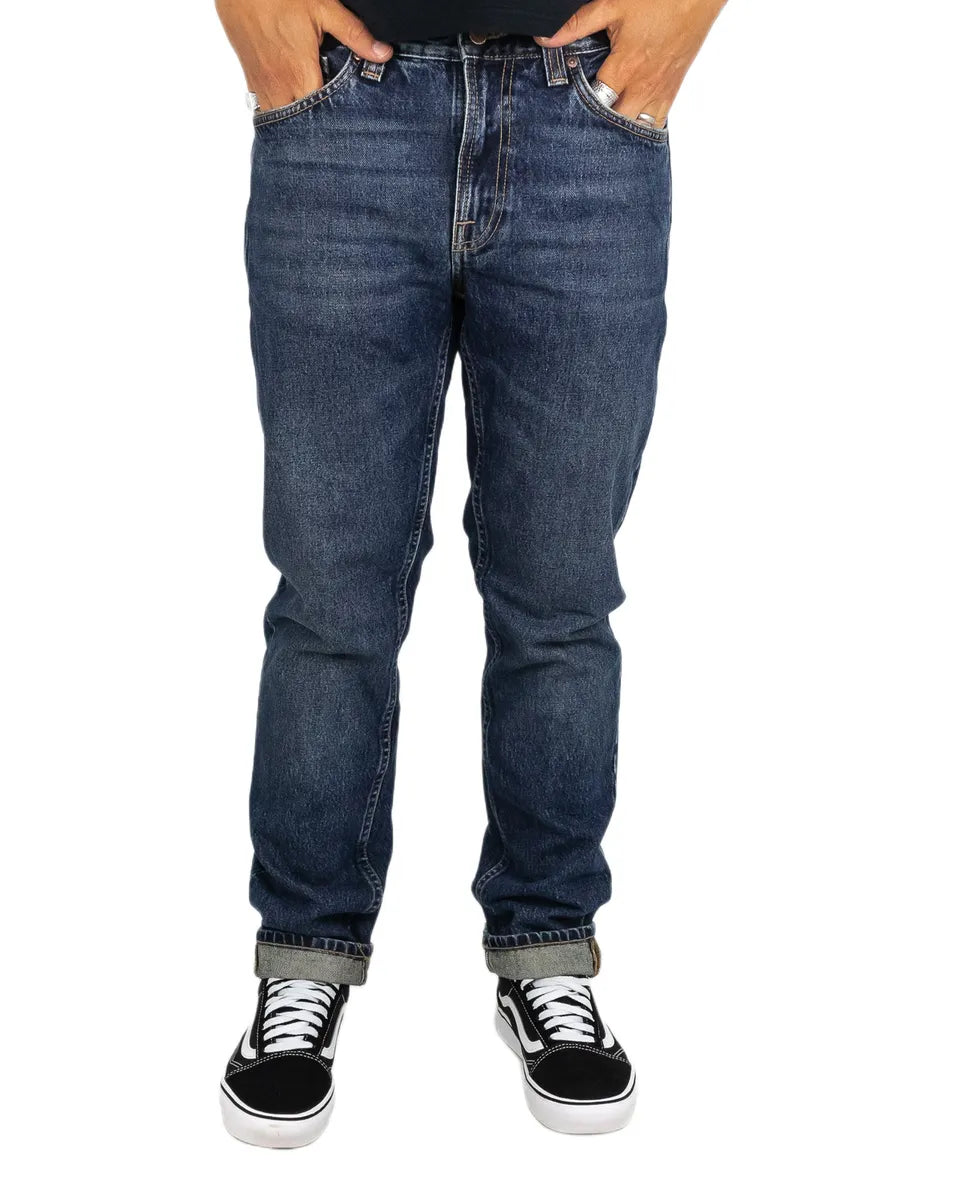Nudie - Jeans - Gritty Jackson - Blue Soil