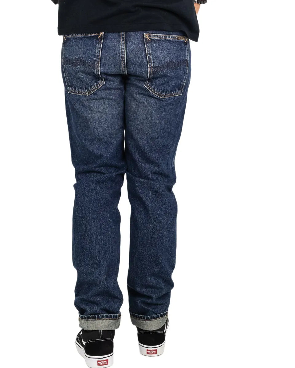 Nudie - Jeans - Gritty Jackson - Blue Soil