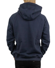 Fjällräven - Hoodie - Stitched Logo - Marinblå