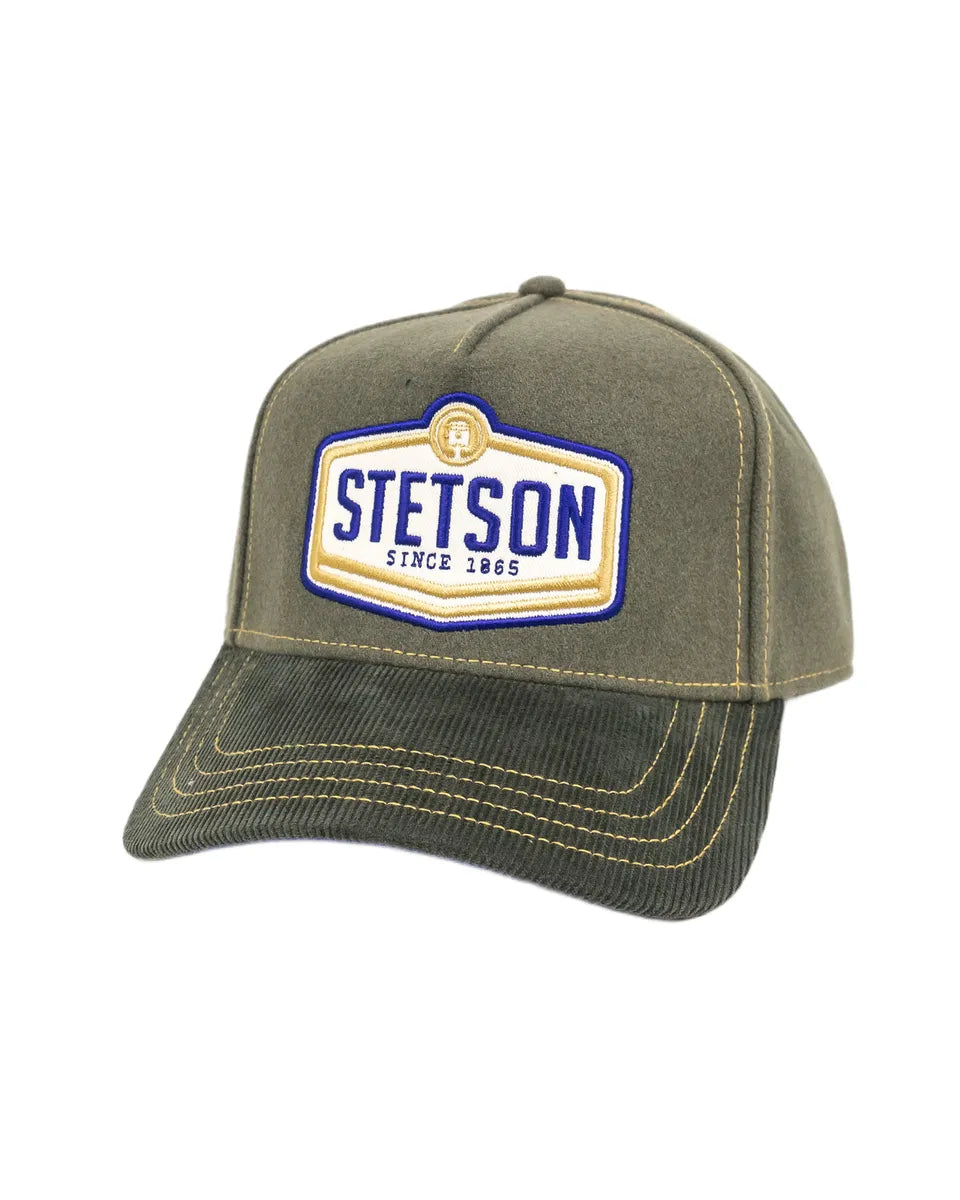 Stetson - Keps - Ullkeps med manchesterskärm - Grön