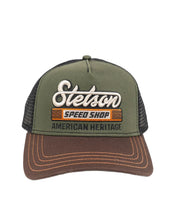 Stetson - Trucker Keps - Speed Shop - Grön/Svart