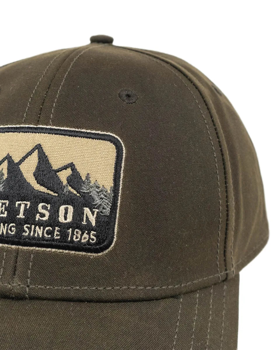 Stetson - Basebollkeps - Vaxad Bomull - Brun