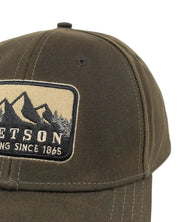 Stetson - Basebollkeps - Vaxad Bomull - Brun