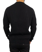 Resteröds - Ull Sweatshirt - Michael Pullover - Svart