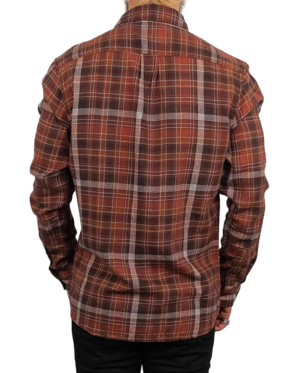 Wrangler - Skjorta Rutig - Fired - Röd
