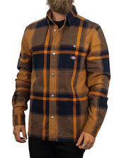 Dickies - Flanellskjorta Rutig - Nimmons - Brun