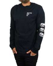 Brixton - Långärmad T-Shirt - Union - Svart