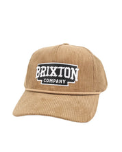 Brixton - Manchester Keps - Snapback Pierson - Brun