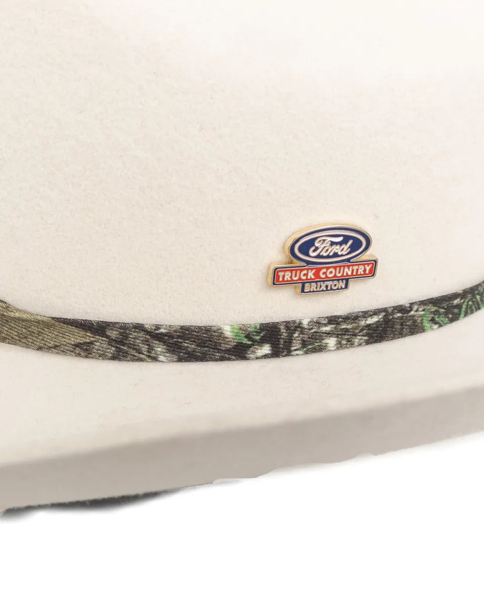 Brixton - Cowboy Hatt - Wimbledon Ford Motors - Vit