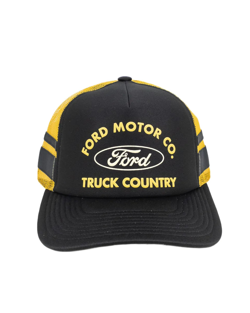 Brixton - Trucker keps Ford Motor - Svart/Gul