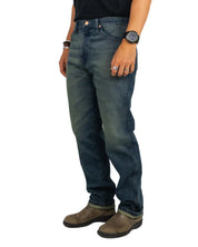 Wrangler - Jeans 100% Bomull - 13MWZ Cowboycut - Stormby Blå