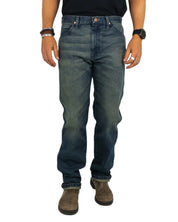 Wrangler - Jeans 100% Bomull - 13MWZ Cowboycut - Stormby Blå